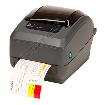Zebra GX430t купить термотрансферный принтер печати этикеток в интернет
