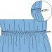 Резинка-продежка тесьма из эластичных волокон в оплетке