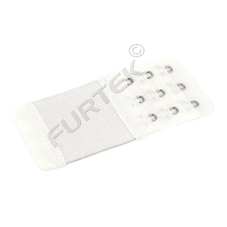 Застежка-удлинитель для бюстгальтера 3 ряда, 3 крючка