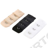 Застежка для бюстгальтера 1 ряд 3 крючка, размер 19 мм