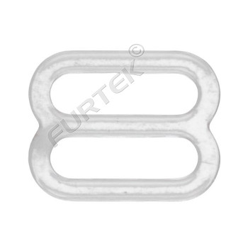 Прозрачный пластиковый регулятор для бюстгальтера, ширина 12 мм