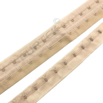 Тесьма с крючками и петлями 2 ряда 40 см Тесьма с крючками и петлями 2 ряда 40 см