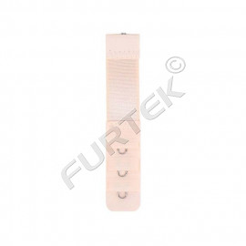 Застежка-удлинитель для бюстгальтера 1 ряд, 1 крючок