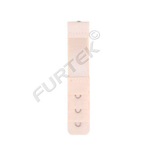 Застежка-удлинитель для бюстгальтера 1 ряд, 1 крючок