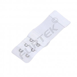 Застежка-удлинитель для бюстгальтера 2 ряда, 3 крючка