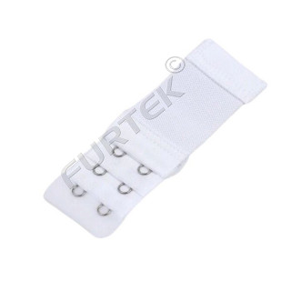 Застежка-удлинитель для бюстгальтера 2 ряда, 3 крючка