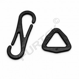 Крючок-карабин для перчаток и варежек