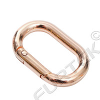 Карабин металлический овальный