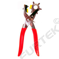 Щипцы Пробойник Micron, 6 насадок, цвет красный