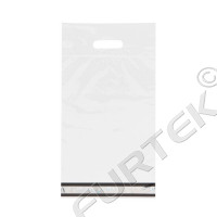 Курьерский пакет прозрачный с ручкой