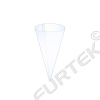 Пакет-Конус БОПП 15х20 см