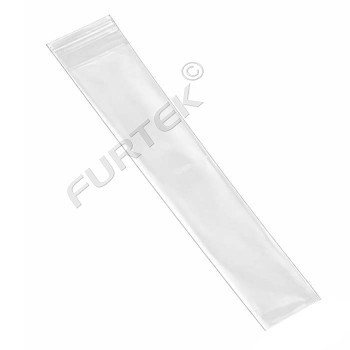 Прозрачный пакет конусообразный для галстуков, размер 90х540 мм