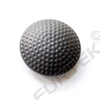 Черный акустомагнитный защитный датчик «Ракушка Гольф» 63 мм