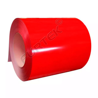 Красные риббоны UN020RE WAX (воск) для термотрансферного принтера
