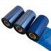Синие риббоны для термотрансферного принтера UN020BL на основе воска