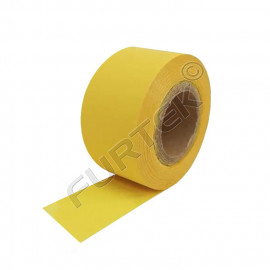Желтая термотрансферная лента риббон resin textile