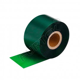 Зеленая термотрансферная лента resin textile 