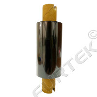 Термотрансферная лента риббон 64 мм х 74 м Wax-Resin (воск/смола)