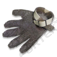 Кольчужные перчатки пятипалые без манжеты