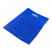 Пакет ПВД с укрепленной ручкой 30х40, 50 мкм, синий