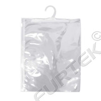 ПВХ-пакет на молнии с крючком