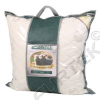 Упаковка для подушек с окошком из ПВХ-материала или спанбонда