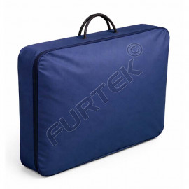 Чемодан с металлическим кантом из спанбонда