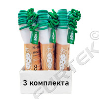 Экомешочки многоразовые фасовочные, комплект из 3 упаковок, размер 32х26 см