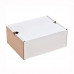 Беленые обувные коробки, размер 300х240х130 мм