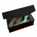 Коробка для обуви с крышкой на магните из переплетного картона
