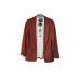 Пластиковая вешалка с логотипом для блузок, курток, брюк 39 см