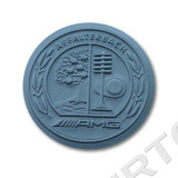 Этикетка из кожзаменителя с объемным тиснением