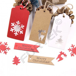 Новогодние бирки