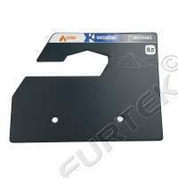 Картонная вырубная бирка-крючок для перчаток