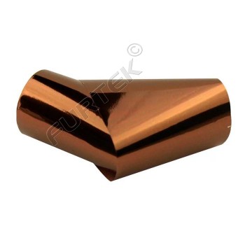 Фольга коричневая металлизированная для горячего тиснения
