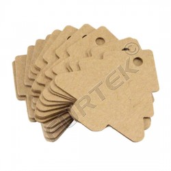 Вырубные бирки для одежды