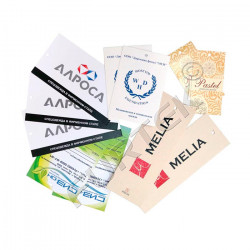 Печать бирок на заказ для одежды и текстиля