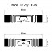 Самоклеющиеся RFID метки Trace TE25/TE26 "ApparelTrace"