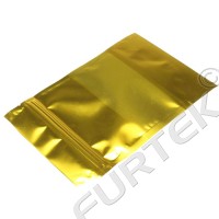 Пакет с застежкой zip-lock желтый