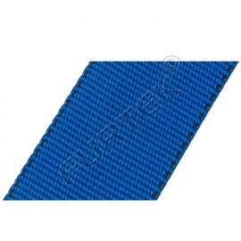 Синяя прорезиненная нейлоновая лента без печати 45 мм модели NW-4088-T13R 50 м, 100 м