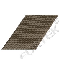 Коричневая нейлоновая лента без печати 50 мм модель NW-50-17337, 50 м, 100 м