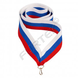 Лента для медали триколор Премиум