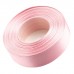 Лента сатиновая матовая светло-розовая 100 м, 200 м, 400 м