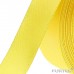 Сатиновая лента 25 мм двухсторонняя желтая 100 м, 200 м