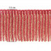 Бахрома для штор с плетеными кисточками и кружевной отделкой, ширина 7,5 см