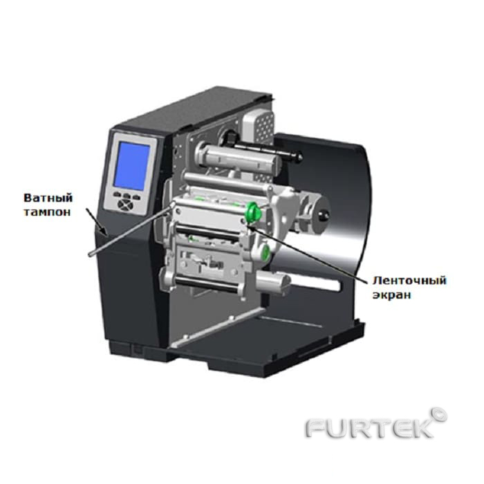 Промышленный термотрансферный принтер этикеток Datamax H-4408 