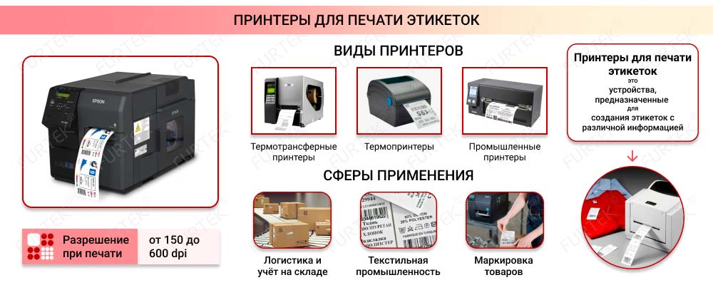 Общая информация о принтерах для печати этикеток