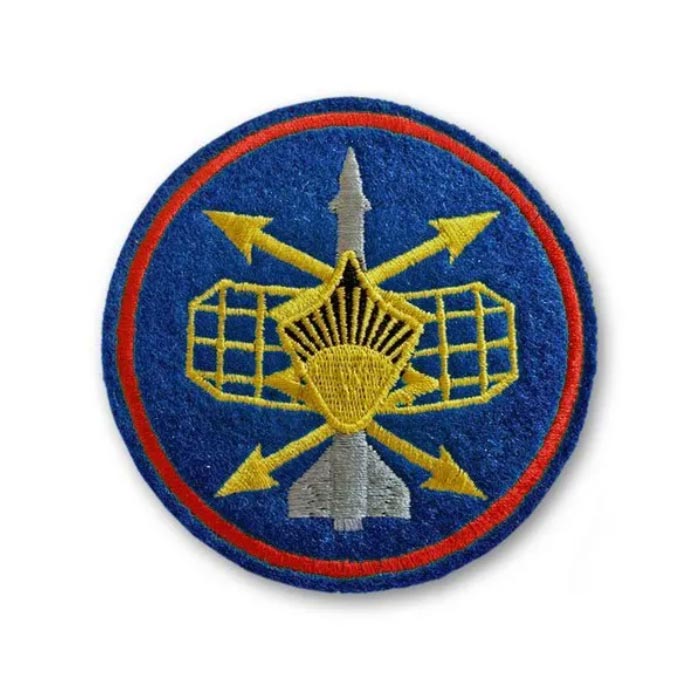Вышитый шеврон Радиотехнических войск (РТВ) ВКС РФ