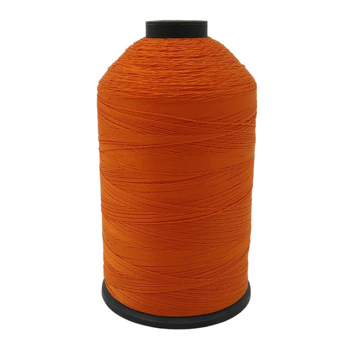 Лавсановая нитка оранжевого цвета