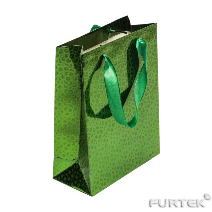 Пакет с ручкой атласной